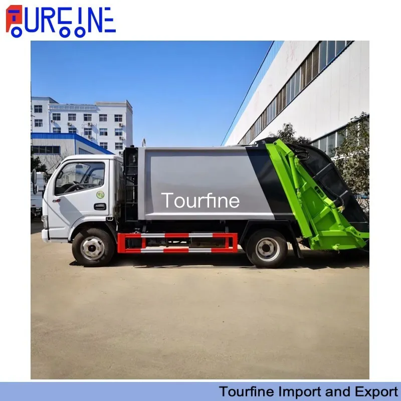 DONGFENG 9CBM Rear Loader Garbage Compactor Truck for Refuse Collection and Waste Compression