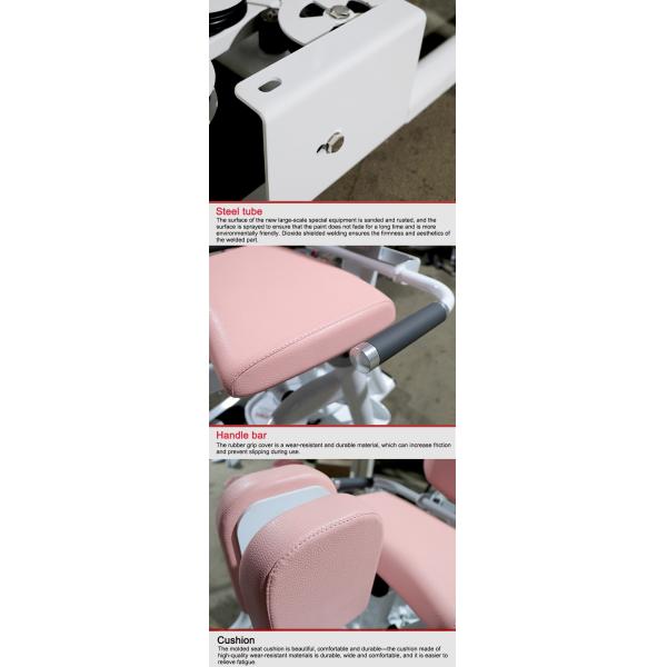 80kg stack Matrix Strength Training Equipment Hip Abductor Fitness Weight Machine