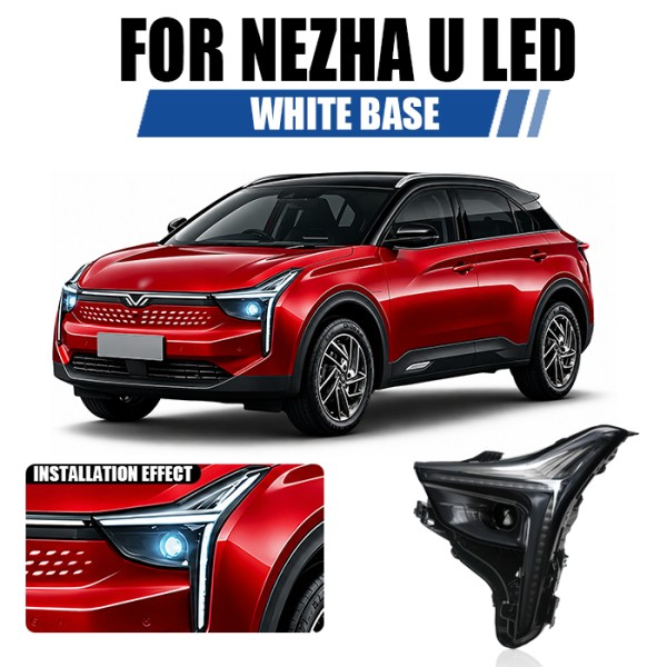 5500K pure white neutral light Front Headlight For Neta U EV ABS and PC S30