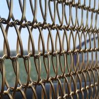 Ceinture architecturale décorative de Mesh Spiral Weave Wires Conveyor en métal Ss304