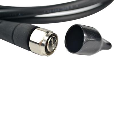 Fibra preta da cor FTTA ao tipo impermeável do conector AARC SC/UPC da fibra da antena