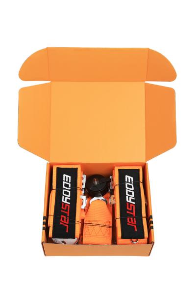 EDDYSTAR Nylon Drift Car Racing Cinturão de Segurança Cor de Laranja Cinturão de Segurança de 5 Pontos
