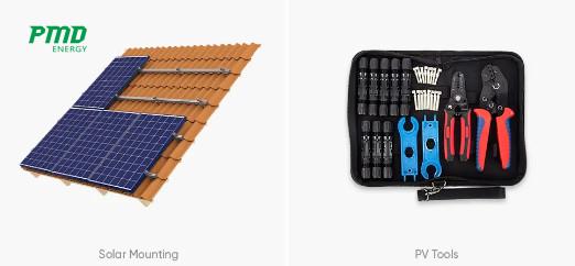 Shingled Three Phase Solar Power Energy System 10Kw 15Kw 20 Kw 10 Kw On Grid Tied Solar System