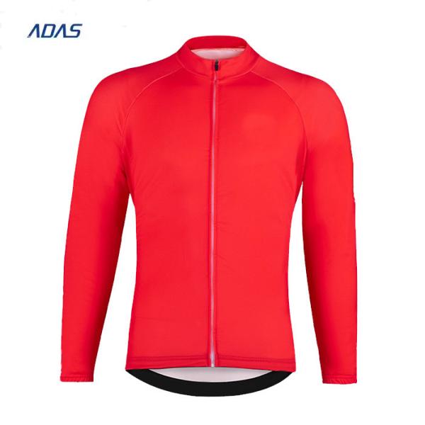 ODM Mens Biking Apparel Cycling Long Sleeve Road Bike Jersey For Adults Motorcycle