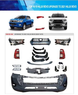 Hilux Revo 2016 Upgrade To 2021 Revo ABS Plastic Body Kit