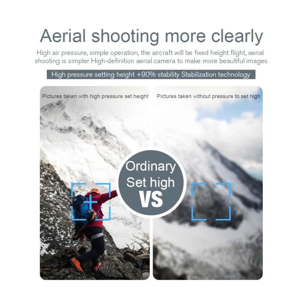 New style WiFi FPV Camera High Hold Mode Foldable Flight Time 18 Minutes 1080P F69 RC Drone quadcopter for selfie