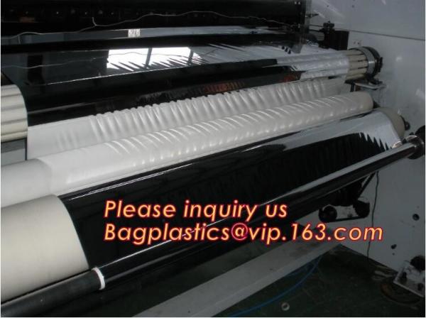 0.1mm 0.12mm 0.15mm 0.18mm 0.2mm 0.25mm hydroponic agriculture white/black panda opaque polyethylene PE film bagplastics