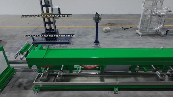 Smooth Surface Finish with Mirror Chrome Rollers in Haul-Off Units  Polypropylene Strapping Machine