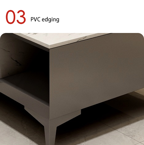 Modern Luxury Contemporary Panel de madera soporte personalización Mesas de café Muebles de oficina y sala de estar versátiles con mármol para uso en el té y el hotel