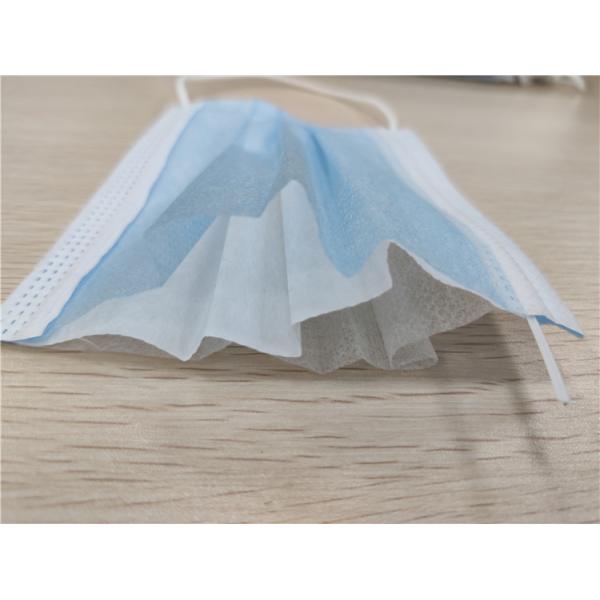 3 Ply / 4 Ply Personal Non Woven Disposable Mask Anti Splash For Civil Use