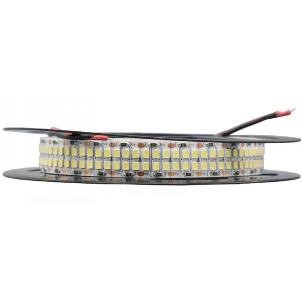12V 24V SMD2835 самоклеящиеся светодиодные ленты светодиодные прохладные белые ленточные огни