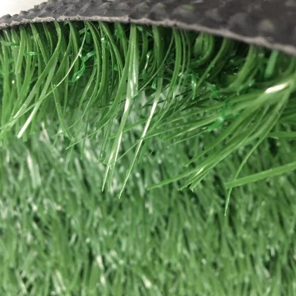 High Dtex Football Synthetic Grass S Shape Strong With UV Protection