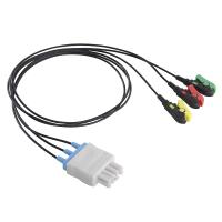 Cabo da ligação MRI ECG Radiotranslucent do CT 3 do raio X do fio do rádio de Nihon Kohden e fio de ligação translúcidos