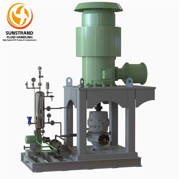 Industrial Integrally Geared API Centrifugal Pumps LMV341 High Speed Vertical Centrifugal Pump