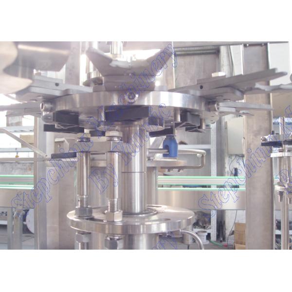 ABB Motor Drives Carbonated Soda Water Filling Machine 50 Filling Heads