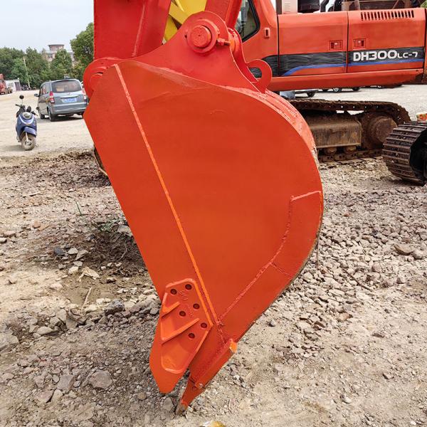 DH220-7 Used Doosan Excavators 1.1m3 Bucket Capacity 108kw Rated Power