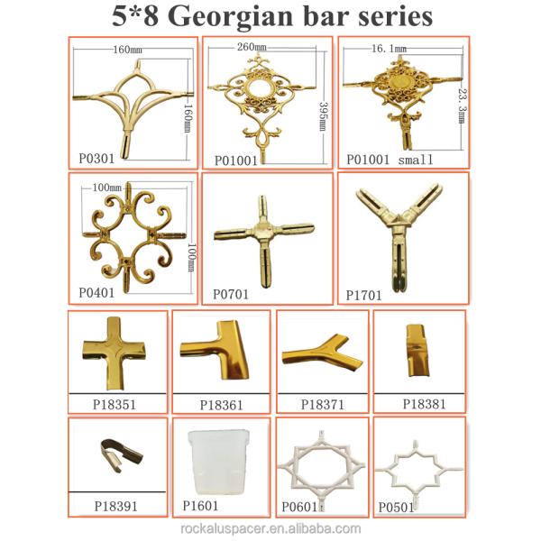 Полный диапасон цвета 8*18 золотого с анодирует алюминий профиля поверхности для оборудования для дверей и алюминиевых окон