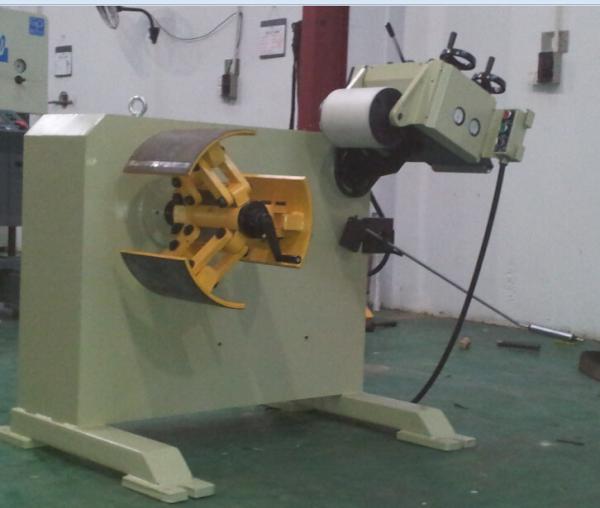 Bobina clara máquina automática de Decoiling do metal e de endireitamento para a máquina da imprensa