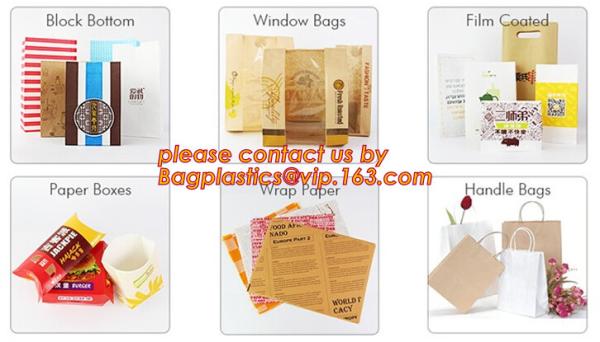 take away brown paper food bag,Bakery Sandwiches Food Custom Printed Kraft Paper Bread Bags,Reusable Sandwich Bread Toas