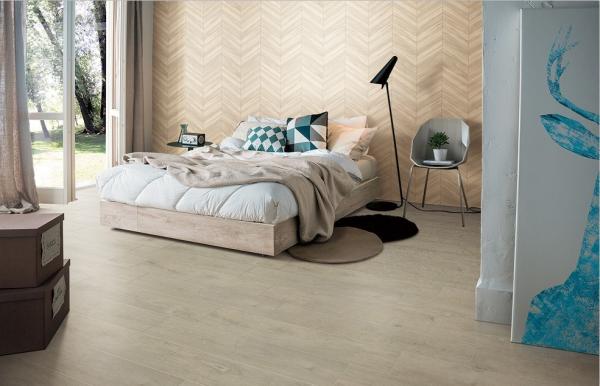 Beige Color Glazed Ceramic Tile / Sandstone Look Porcelain Tiles Matte Finished