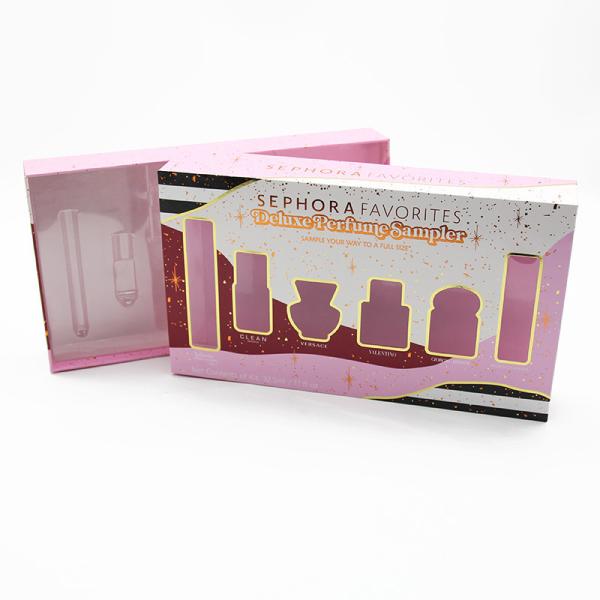 CMYK Color Gift Paper Packaging Box For Perfume Bottle 100ml 50ml 30ml