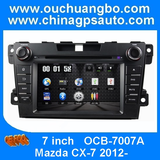 Ouchuangbo Car GPS Navi Multimedia for Mazda CX-7 2012- Auto Radio DVD USB iPod OCB-7007A