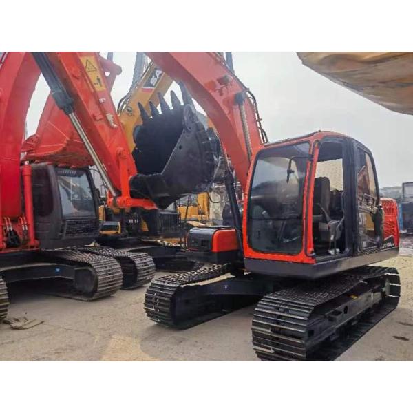 Boa condição Máquina pesada segunda mão Doosan DX140W Excavadora hidráulica para venda