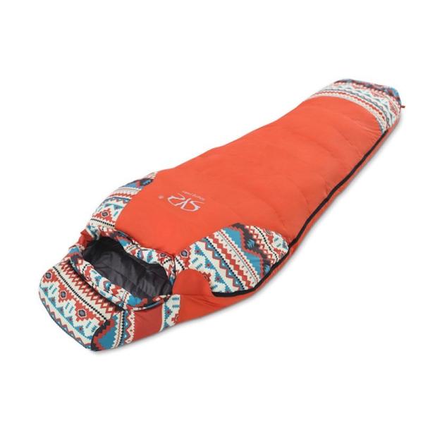 Wholesale Custom Adult Down-filled Sleeping Bag Outdoor Camping Sleeping Bag Warm Camping White Duck Down Sleeping Bag