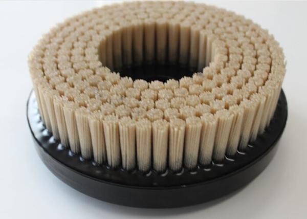 Flat Surface CNC Deburring Brushes 120 Grit Aluminum Oxide Bristle Material