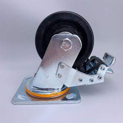Rodízio Lockable resistente ao calor de 5 polegadas 500 Fahrenheit