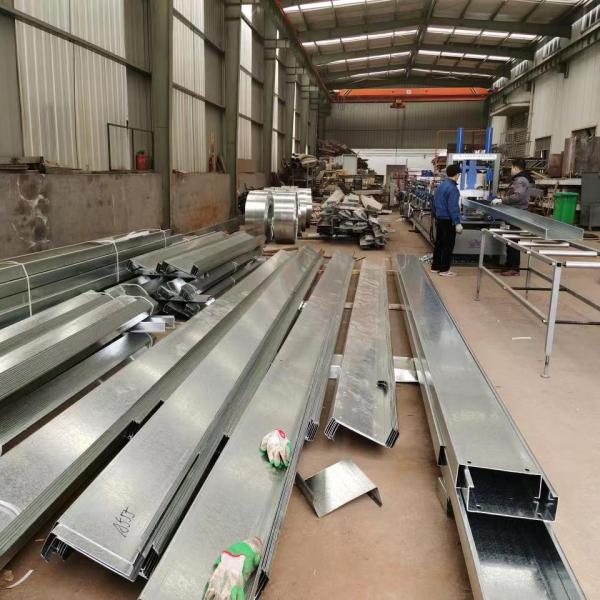 Customized Length Galvanized Steel Purlins Bridging Members 1.5mm - 3mm
