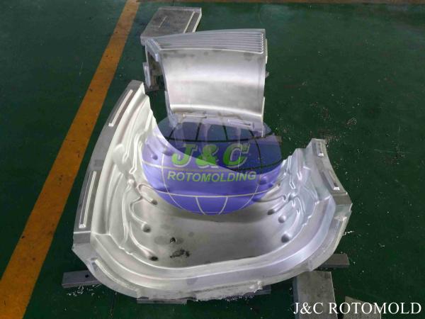 Custom Rotational Moulding Partial Slide Aluminum Mold , Plastic Rotational Moulding
