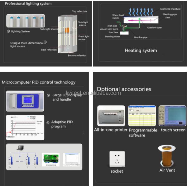 LIYI Plant Growth Chamber Artificial Climate Seed Germination Machine Plant Growth Box Incubator