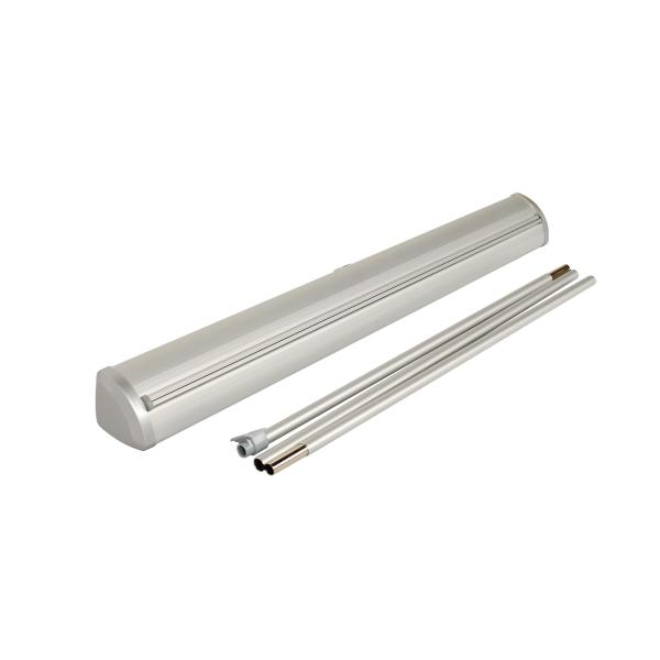 Portable Retractable Exhibition Banners , Advertising Collapsible Banner Stand