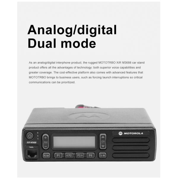 Xir M3688 Digital Car Radio 25W VHF 136-174MHz Walkie Talkie