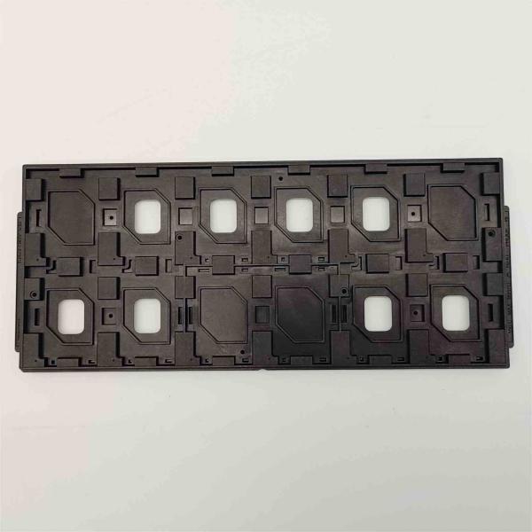 Heat Resistant MPPO Black Matrix Trays For Electronic PCBA Parts