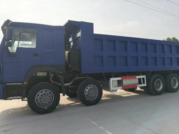 12 Tires Tipper Trucks 8X4 Used HOWO Dump Truck with GCC Certification