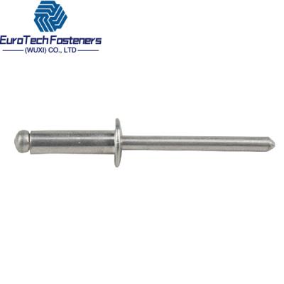 A2 Stainless Steel M6 4.8 Mm  Open End Blind Rivets With Countersunk Head
