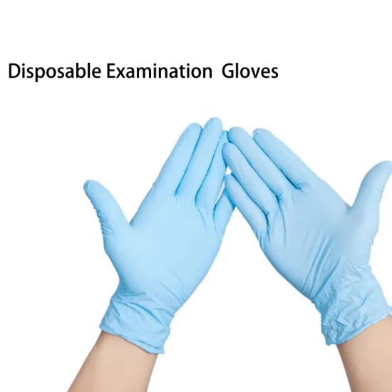 Hospital Medical Disposable Products , Nitrile Latex Rubber Sterile Surgical Gloves