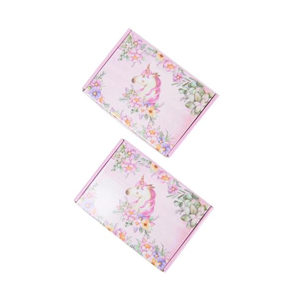 Customized Full Color Printed Boxes Die Cut Corrugated Paper Packaging Box