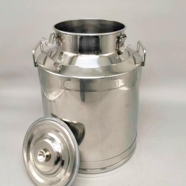 40 Liters Cow Goat Heat Preservation Double Wall Bucket Oil Barrel Milk Can