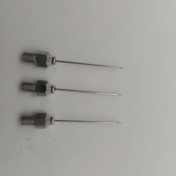 Stainless Steel Capillary Tube Threaded Side Hole Needle