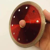 Broyeur Wheel Red de GV 125mm X Mesh Turbo Porcelain Tile Cutting