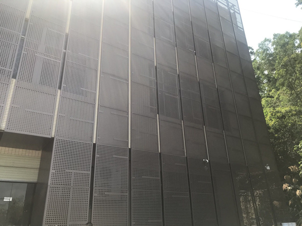 5mm 1m Length Decorative Perforated Aluminum Sheet