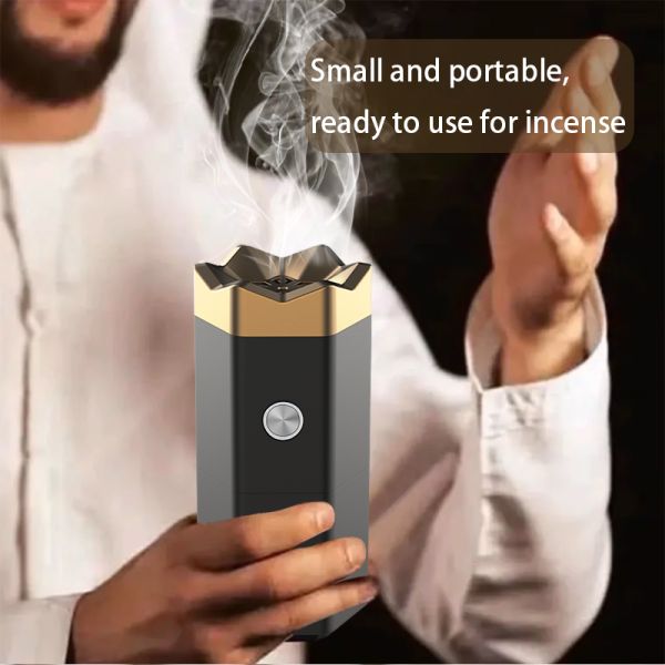 Intelligent Portable Aroma Diffuser Anti Tipping Electronic Agarwood Incense Burner