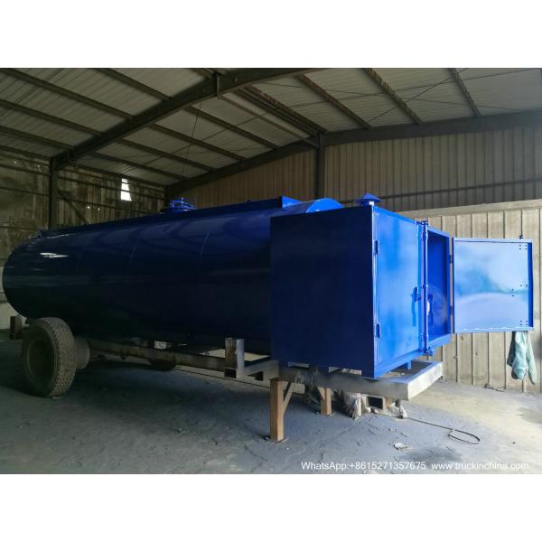 9m3 Hot Asphalt Tank for Tanker Lorry Upper Body WITH BALTUR DIESEL OIL BURNER  GEAR PUMP WhsApp:+8615271357675