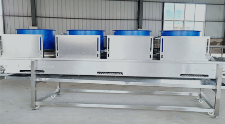 SGS 19KW Frozen Vegetables Heat And Control Potato Chips Production Line