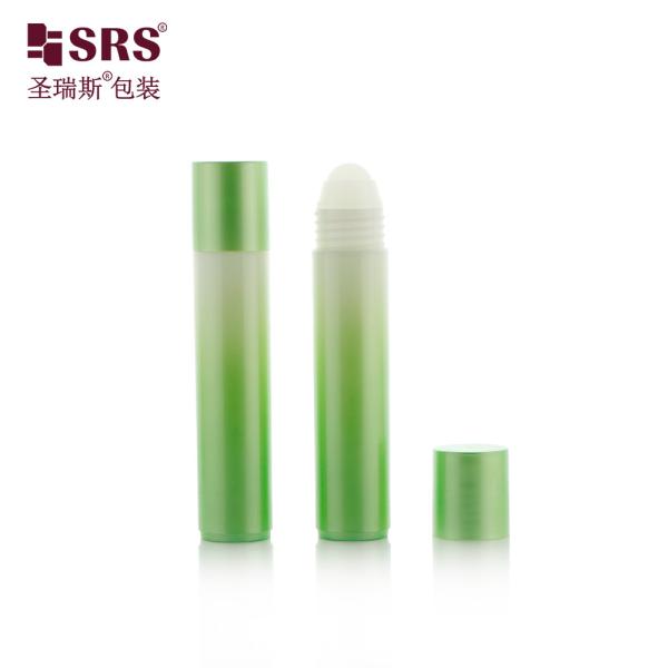 RPP(P)-35ml Frosted Black Plastic Roller Bottle For Disinfectant Deodorant Liquid