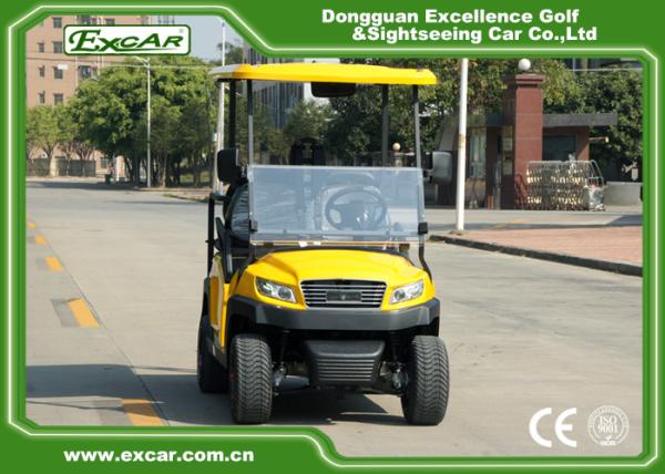 Tipo bonde 350AH bonde do carro 3 - 4 do combustível de EXCAR do golfe do amarelo bateria do Trojan de Seater 48V