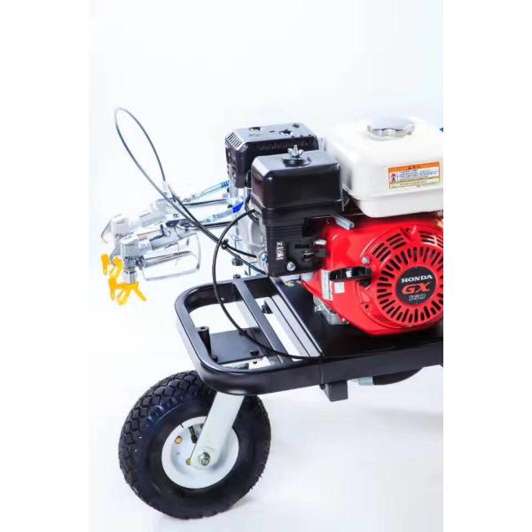 Spray Line Marking Machine For 2-Guns Professional Stripers , Road Painting Equipment